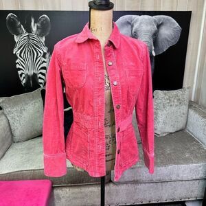 Jones Sport Women Size S Pink Jacket